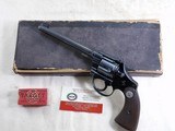 Colt Police Positive Target 22 Revolver With Original Box. - 1 of 19