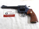 Colt Officers Model Match Revolver In 22 Long Rifle In like New Condition - 2 of 14