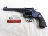 Colt Officers Model Target With Heavy Barrel In 38 Special In Fine Condition - 2 of 14