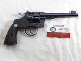 Colt Officers Model Target With Heavy Barrel In 38 Special In Fine Condition - 5 of 14