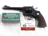 Colt Officers Model Match Revolver In 38 Special In Fine Condition