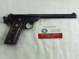 Smith & Wesson Forth Model Straight Line Target Single Shot 22 Pistol - 5 of 13