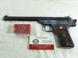 Smith & Wesson Forth Model Straight Line Target Single Shot 22 Pistol - 1 of 13
