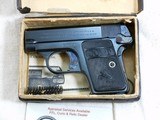 Colt Model 1908 Vest Pocket 25 A.C.P. Pistol With Original Box And Accessories - 2 of 11