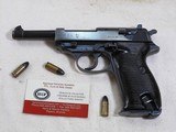 Walther P. 38 With First AC Code Use 1940 All Matching Numbers - 1 of 10