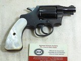 Colt Detective Special In Rare 32 New Police Chambering With Original Pearl Grips - 5 of 15