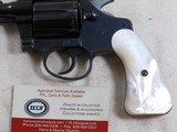 Colt Detective Special In Rare 32 New Police Chambering With Original Pearl Grips - 12 of 15