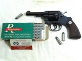 Colt Rare Marshall 38 Special Revolver On Official Police Frame In Near New Condition - 1 of 15