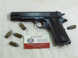 Colt Model 1911 United States Navy Marked In Fine Original 1913 Condition