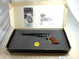 Colt Second Series Model 1861 Navy Cap & Ball Revolver New In The Box - 1 of 16