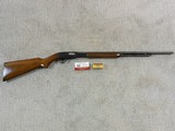 Winchester Model 61 22 Long Rifle Shotgun With Counter Bored Barrel In Fine Condition