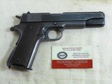 Colt Military Model 1911 A1 Pistol Robert Sears Inspected Last Of The Blued 1911 A1's - 5 of 20