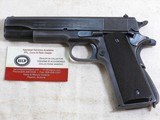 Colt Military Model 1911 A1 Pistol Robert Sears Inspected Last Of The Blued 1911 A1's - 2 of 20