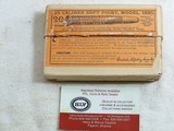 Winchester Early Full Box Of 35 Winchester For The Model 1895 Rifles