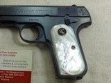 Colt Model 1903 32 A.C.P. Pistol With Factory Pearl Grips - 7 of 17