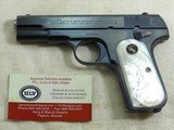 Colt Model 1903 32 A.C.P. Pistol With Factory Pearl Grips - 5 of 17