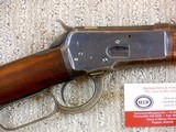 Winchester Early Model 1892 Carbine In 44 W.C.F. In Fine Original Condition - 4 of 23
