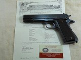 Colt Model 191A1 Military Robert Sears Inspected In Fine Original Condition