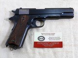 Colt Model 1911 Military Pistol 1913 Production In Very Fine Condition With 1912 Holster - 8 of 24