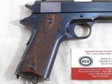 Colt Model 1911 Military Pistol 1913 Production In Very Fine Condition With 1912 Holster - 10 of 24