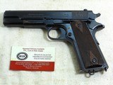 Colt Model 1911 Military Pistol 1913 Production In Very Fine Condition With 1912 Holster - 5 of 24