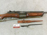 Johnson Model 1941 Rifle In Original As New Condition With Bayonet And Scabbard - 20 of 22