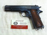 Colt Military Model 1911 1912 Production In Fine Original As Issued Condition - 2 of 22