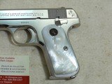 Colt Model 1908 In 380 A.C.P. With Factory Nickel Finish And Pearl Grips - 4 of 15