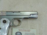 Colt Model 1908 In 380 A.C.P. With Factory Nickel Finish And Pearl Grips - 6 of 15