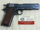 Colt Model 1911 1918 Production In Very Fine Original Condition - 5 of 20