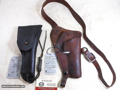 Military Holsters For 1911-A1 Pistols One 916 Holster And One Shoulder Holster