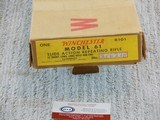 Winchester Model 61 Standard Rifle In The Original Box Almost New Condition - 3 of 11