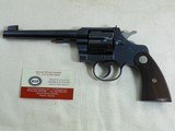 Colt Officers Model Target In Rare 32 Colt New Police Chambering New Condition - 2 of 17