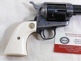 Colt Second Generation Single Action Army 45 Colt With Ivory Grips - 7 of 14