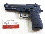 Beretta Model M9 9M/M Pistol In Like New Condition With Original Papers and Accessories - 4 of 13