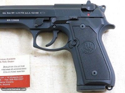 Beretta Model M9 9M/M Pistol In Like New Condition With Original Papers and Accessories - Image 6 of 13