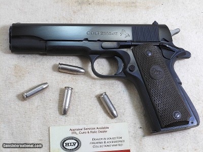 Colt Civilian Model 1911 A1 In 38 Super 1952 Production In Almost New Condition