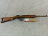 Rare Original Irwin Pedersen World War 2 M1 Carbine With Pretty Stock - 1 of 22