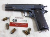 Springfield Armory Model 1911 Pistol In Original Service Used Condition