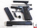 Colt Post War 1911 A1 Civilian Model In 38 Super With 