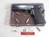 Colt Post War 1911 A1 Civilian Model In 38 Super With 