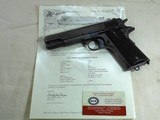 Colt Model 1911 Navy Marked Slide Original 1912 Production With Factory Letter