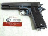 Colt Model 1911 Navy Marked Slide Original 1912 Production With Factory Letter - 3 of 21