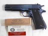 Colt Original Military 1911 A1 Transitional Pistol In As Issued Condition - 1 of 17