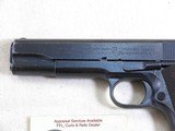 Colt Original Military 1911 A1 Transitional Pistol In As Issued Condition - 3 of 17