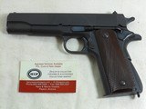 Remington Rand Model 1911 A1 World War 2 Issued In Near New Condition - 2 of 19