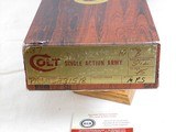 Colt Single Action Army Third Generation With Rare Factory Pearl One Piece Grips New In Box - 3 of 18