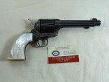 Colt Single Action Army Third Generation With Rare Factory Pearl One Piece Grips New In Box - 7 of 18