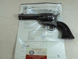 Colt Single Action Army First Generation 45 Colt With Texas El Paso History