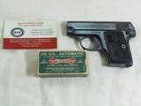 Colt Model 1908 In 25 A.C.P. 1923 Production Fine Grips - 1 of 7